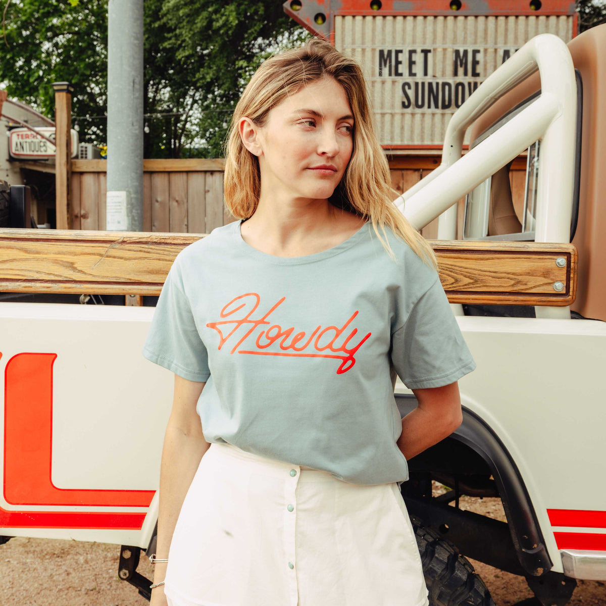 Howdy Basic Tee - Citadel