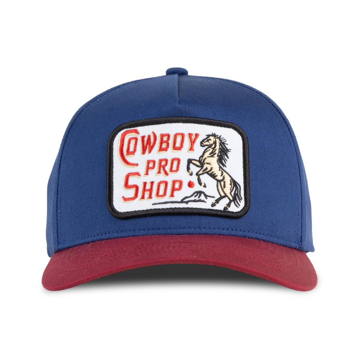 Cowboy Pro Shop Hat - Navy/Red