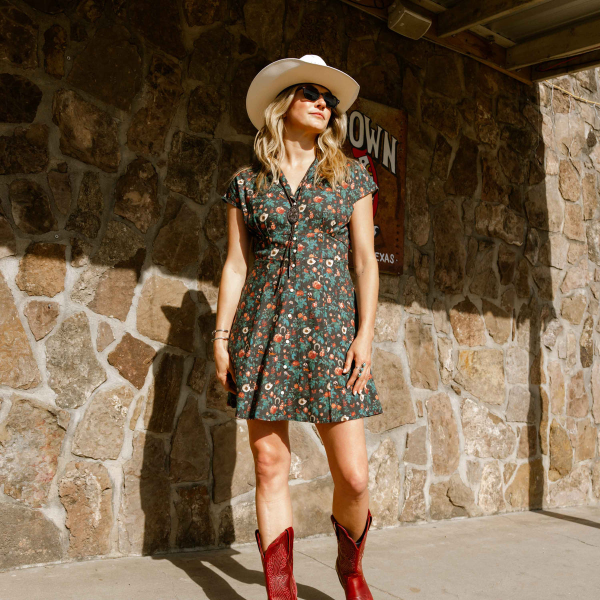 Marabella Dress - Desert Rose - Charcoal