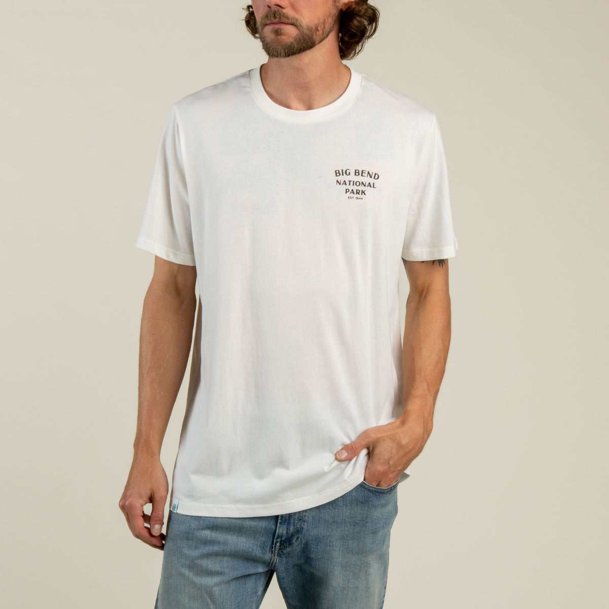 Big Bend National Park T-Shirt - Vintage White