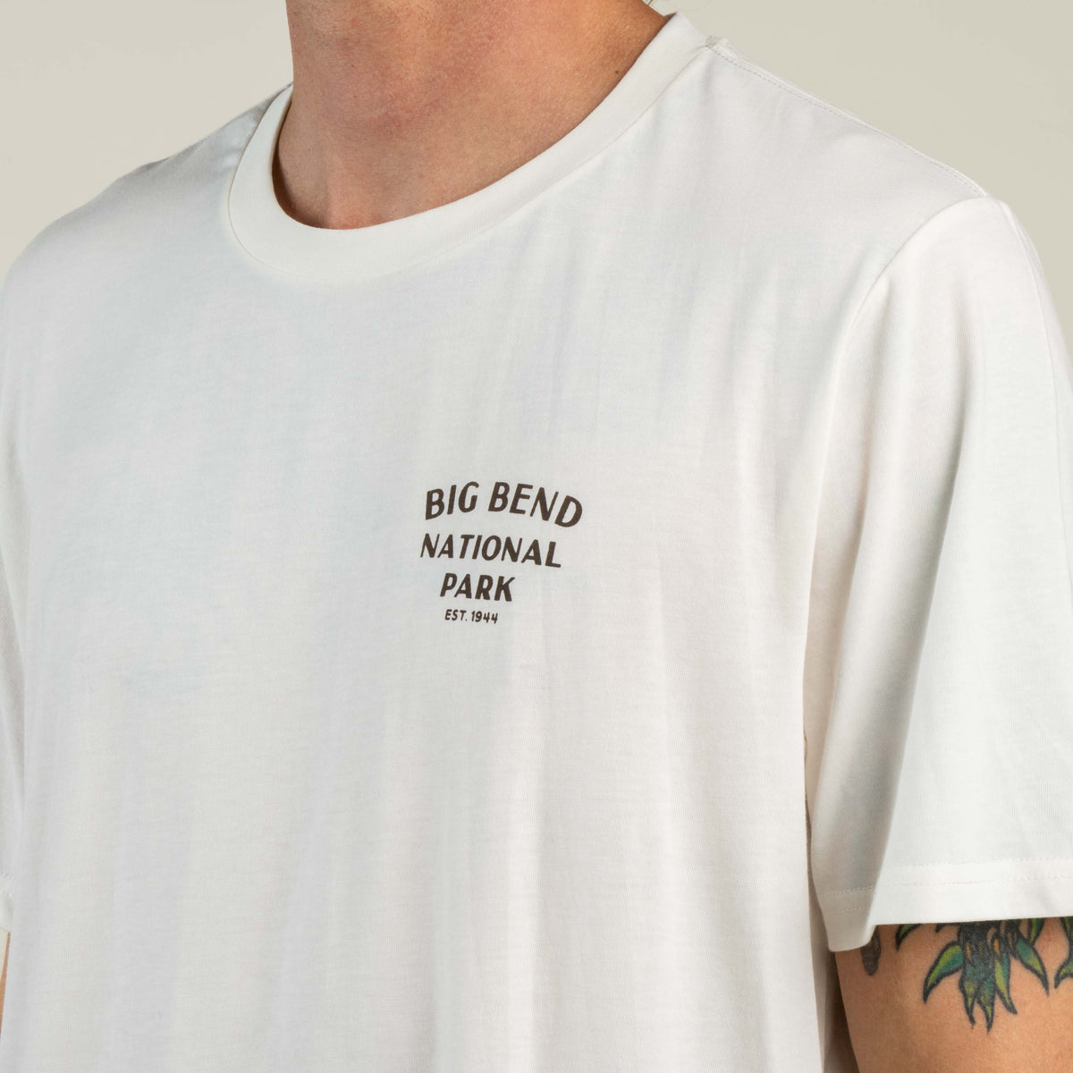 Big Bend National Park T-Shirt - Vintage White