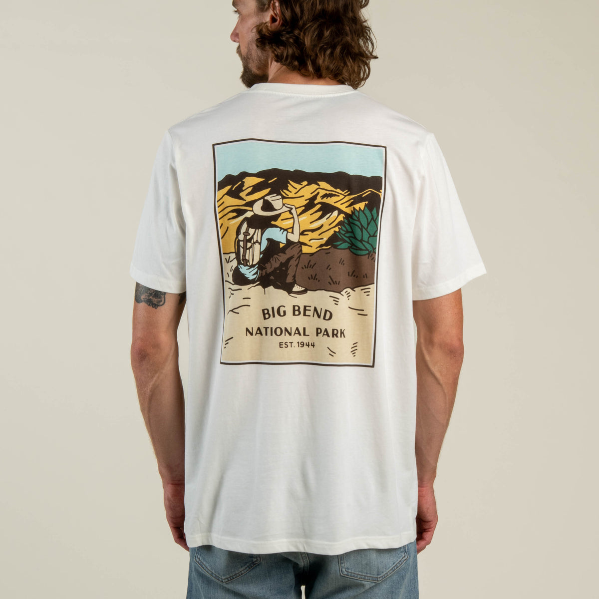 Big Bend National Park T-Shirt - Vintage White