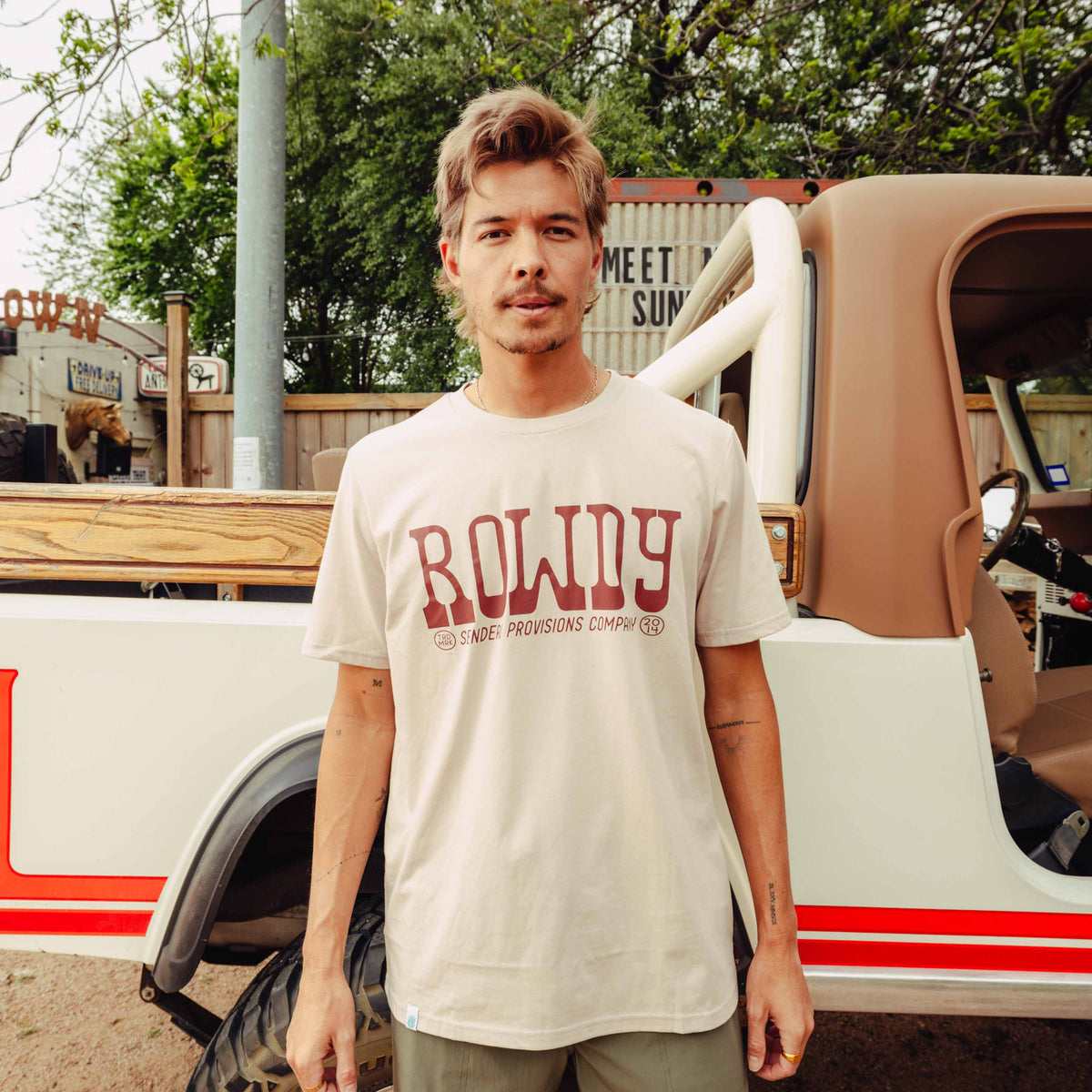 Rowdy T-Shirt - Sand