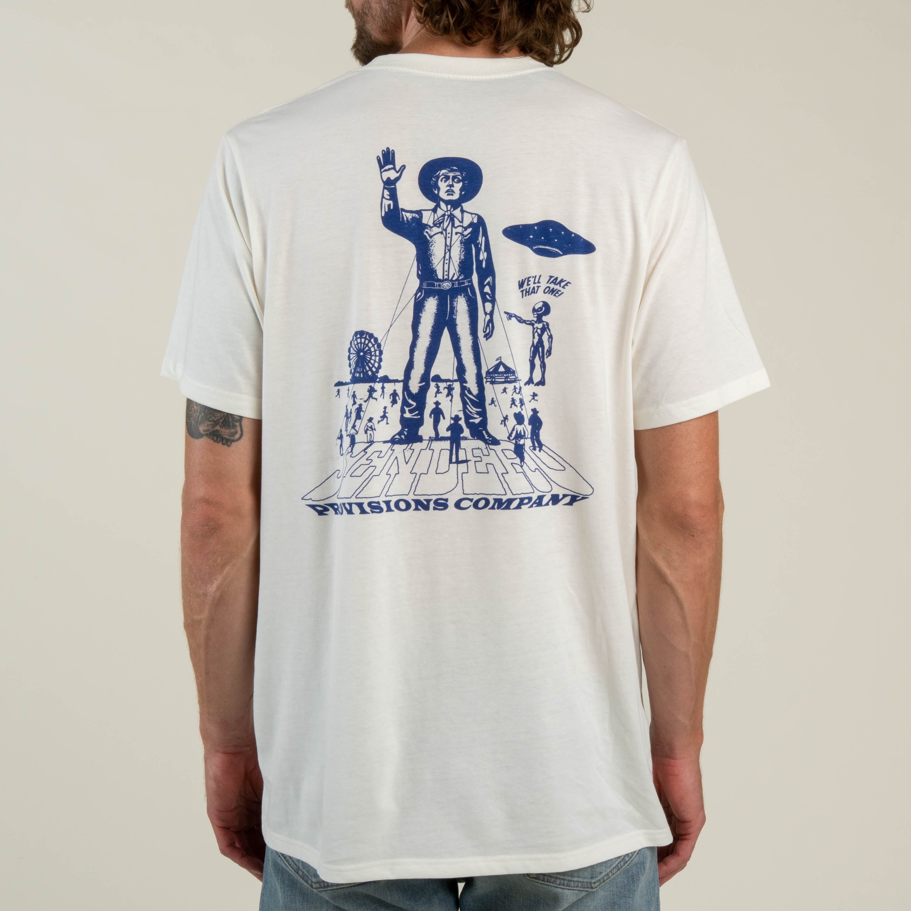 Cowboy Lift Off T-Shirt – Sendero Provisions Co.