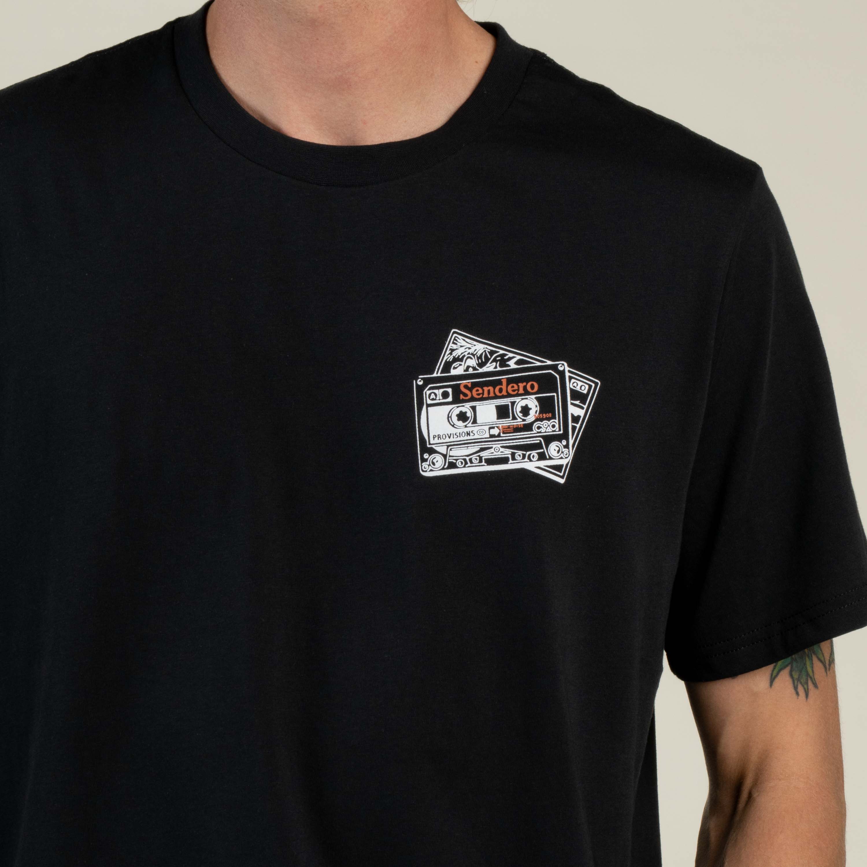 Cassette Tape T-Shirt - Black | T-Shirts | Sendero – Sendero