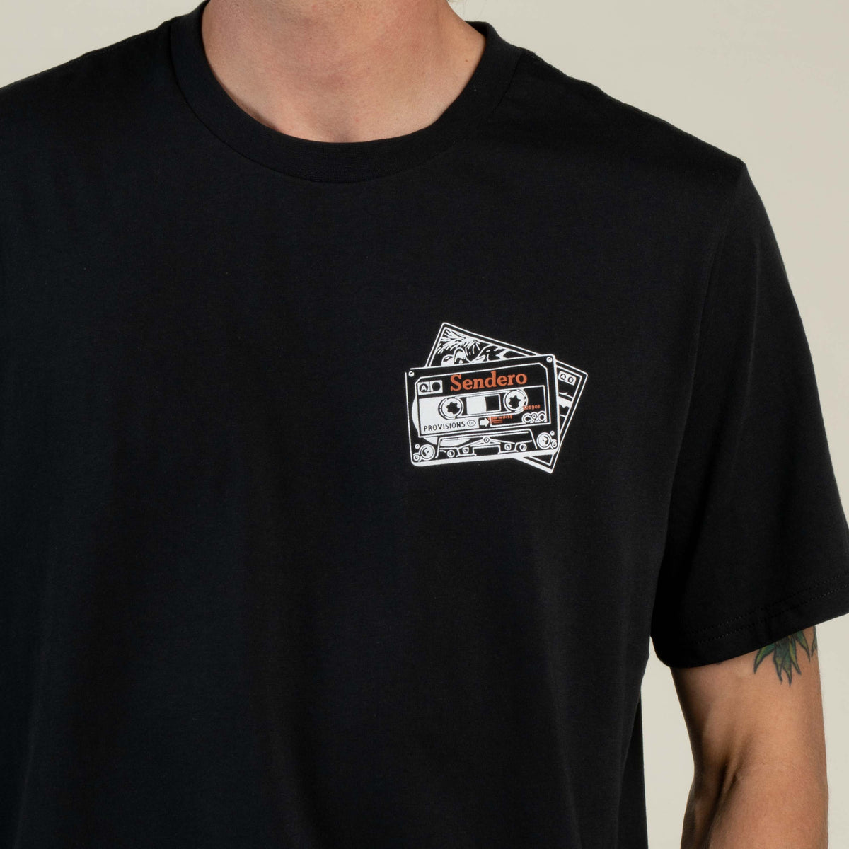 Cassette Tape T-Shirt - Black