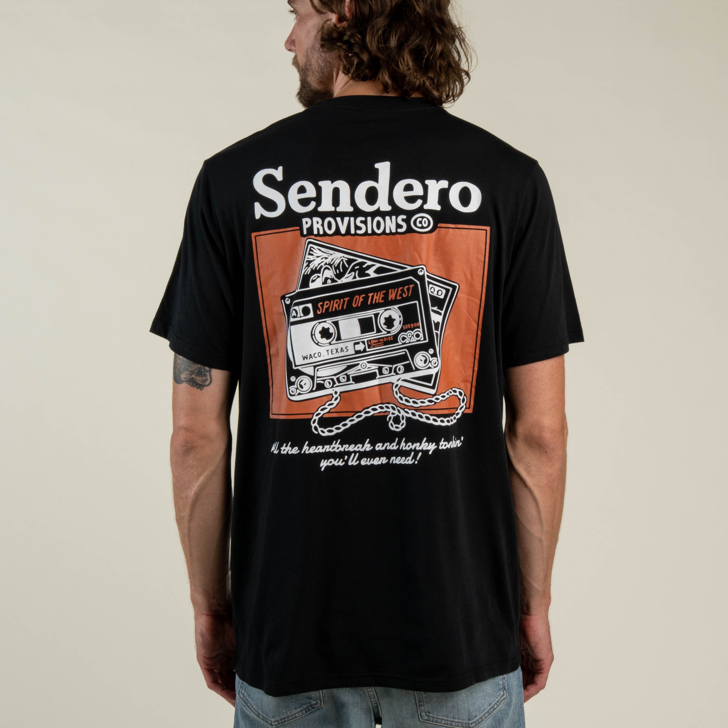 Cassette Tape T-Shirt - Black | T-Shirts | Sendero – Sendero