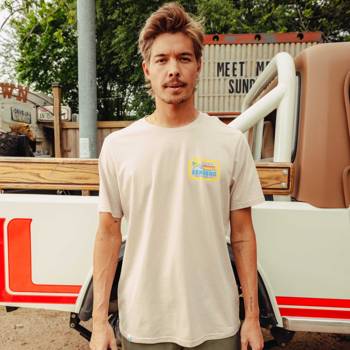 Dude Buggy T-Shirt - Sand