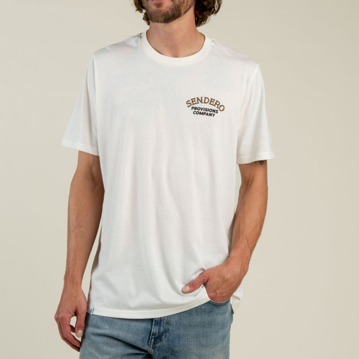 American Buffalo T-Shirt - Vintage White