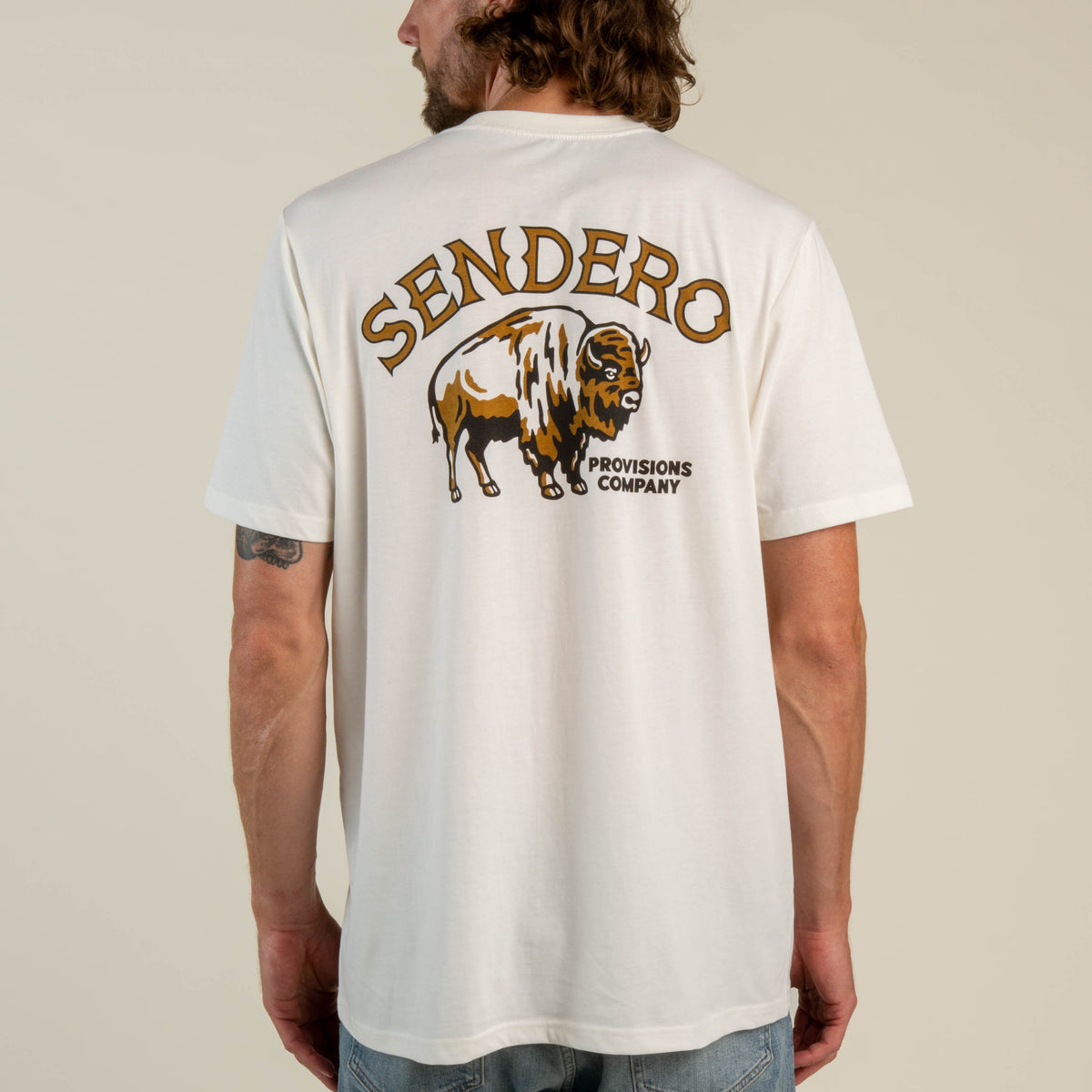 American Buffalo T-Shirt - Vintage White