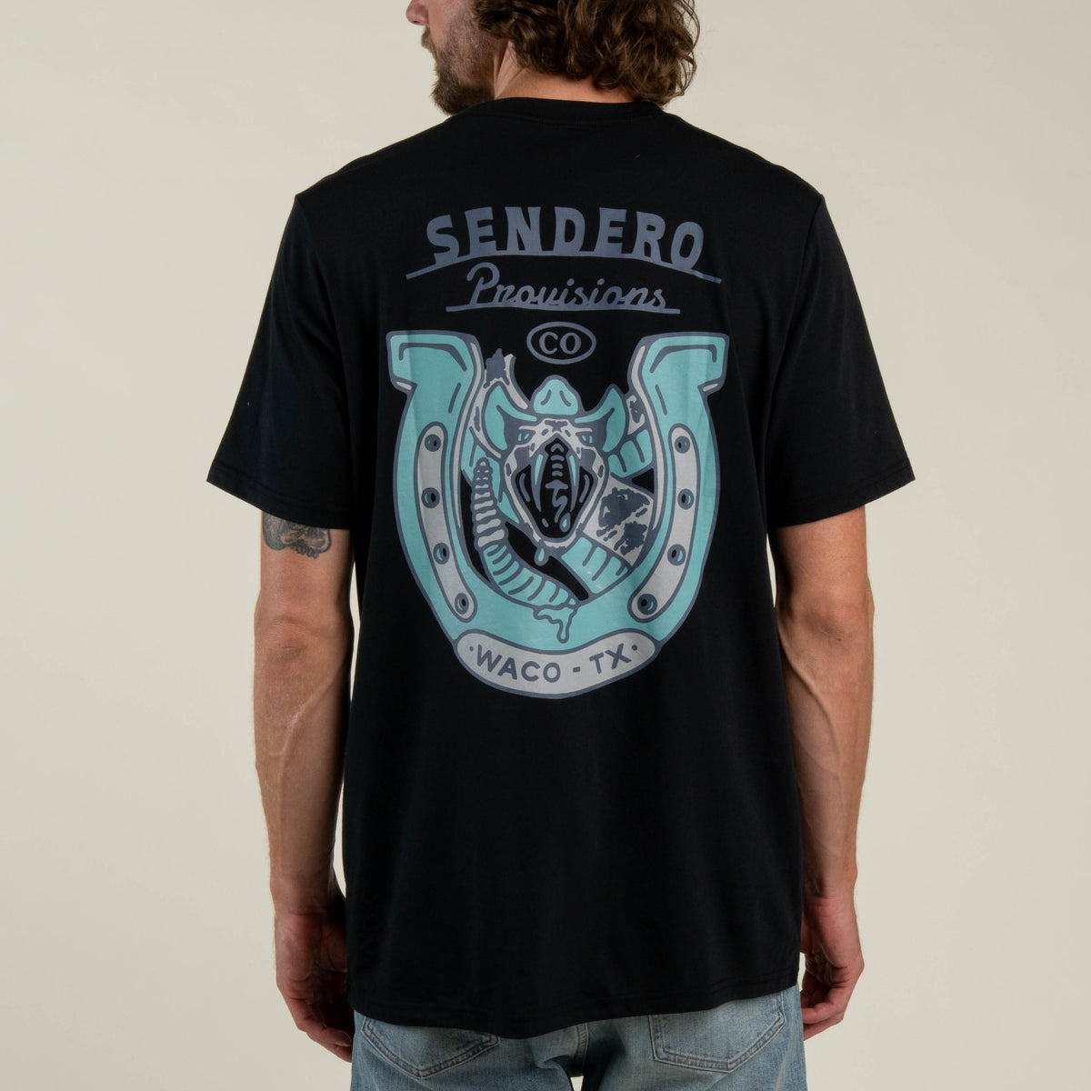 Snake Luck T-Shirt - Black