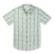 City Slicker Button Up Short Sleeve - Ocotillo Stripe - Faded Teal