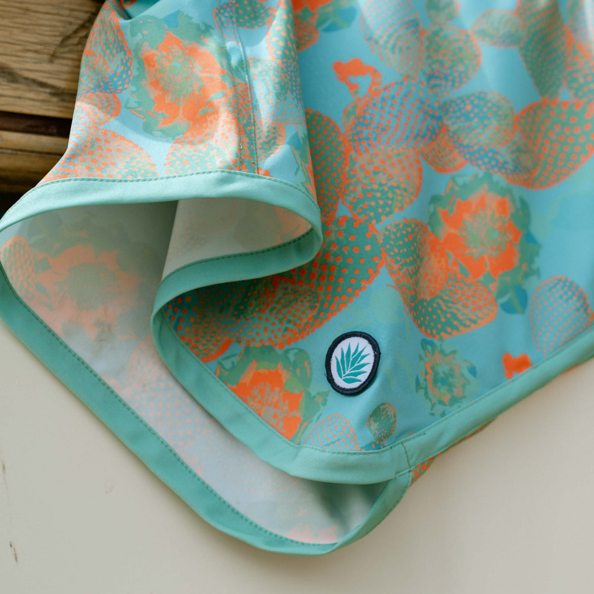 Point Bar Boardshort - Nopal Cosmico - Verde Vivo