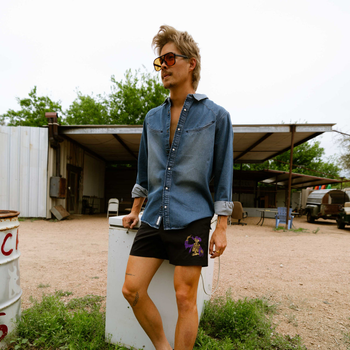 Marejada Boardshort - Black