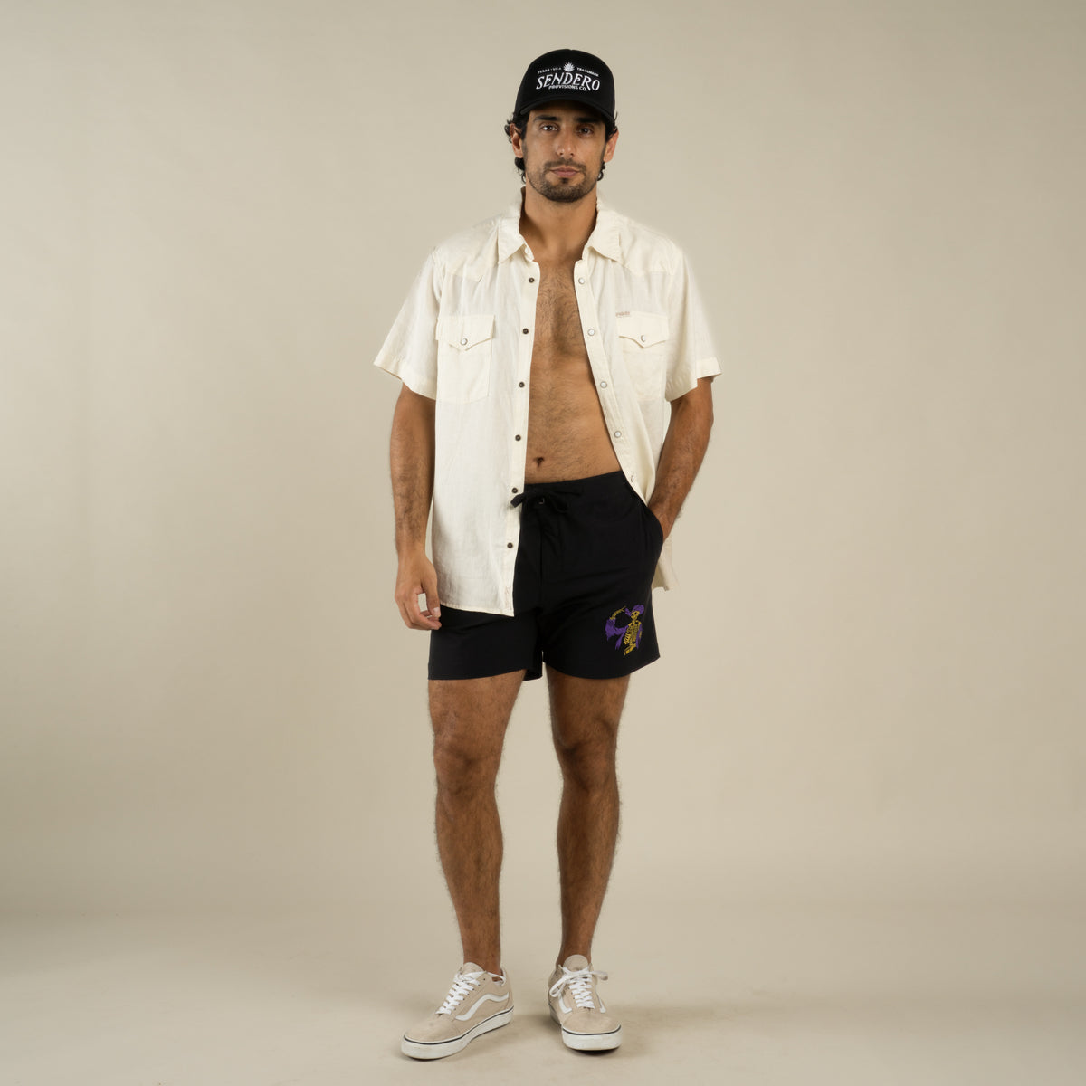 Marejada Boardshort - Black