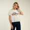 Coast to Coast Boxy Tee - Vintage White
