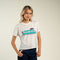 Cowboy Lift Off Boxy Tee - Vintage White