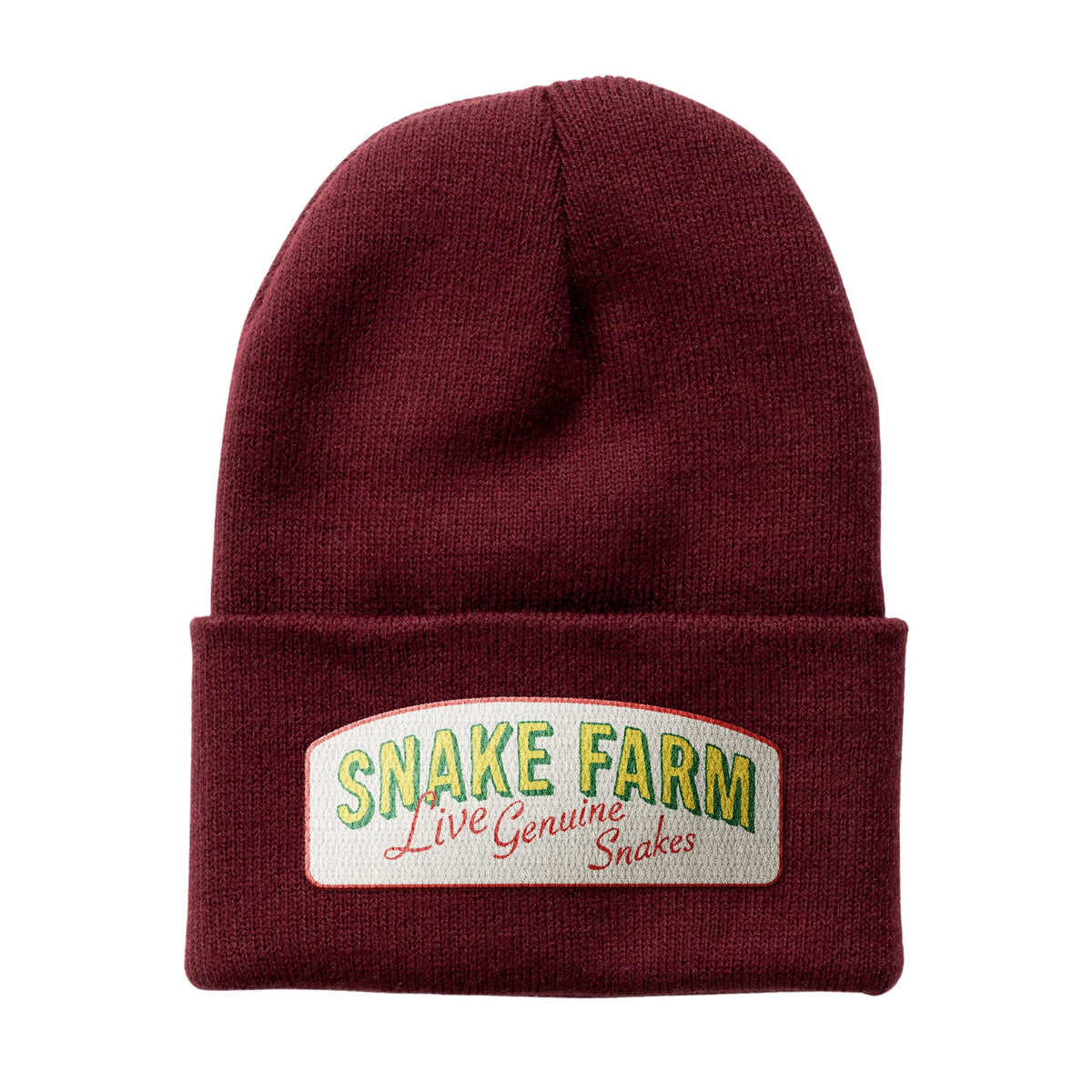 Santa Fe Beanie - Snake Farm - Burgundy