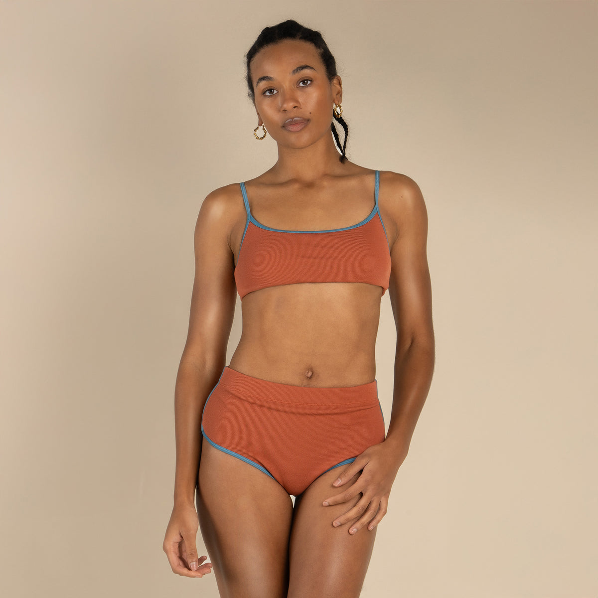 Sayulita Top Swim Top - Desert Oasis