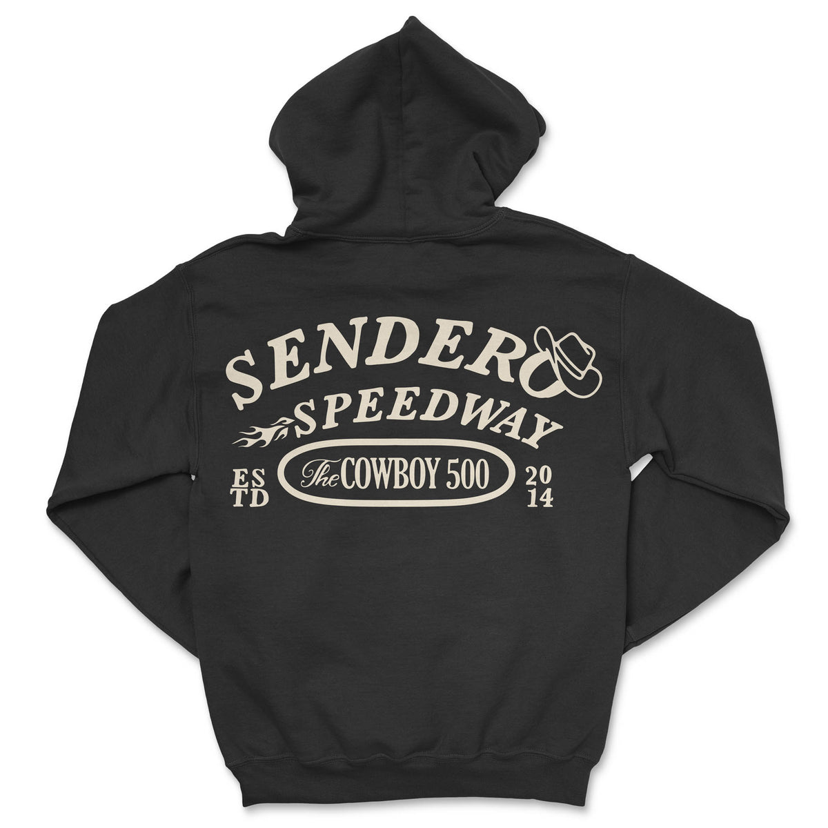 Sendero Speedway Hoodie - Vintage Black