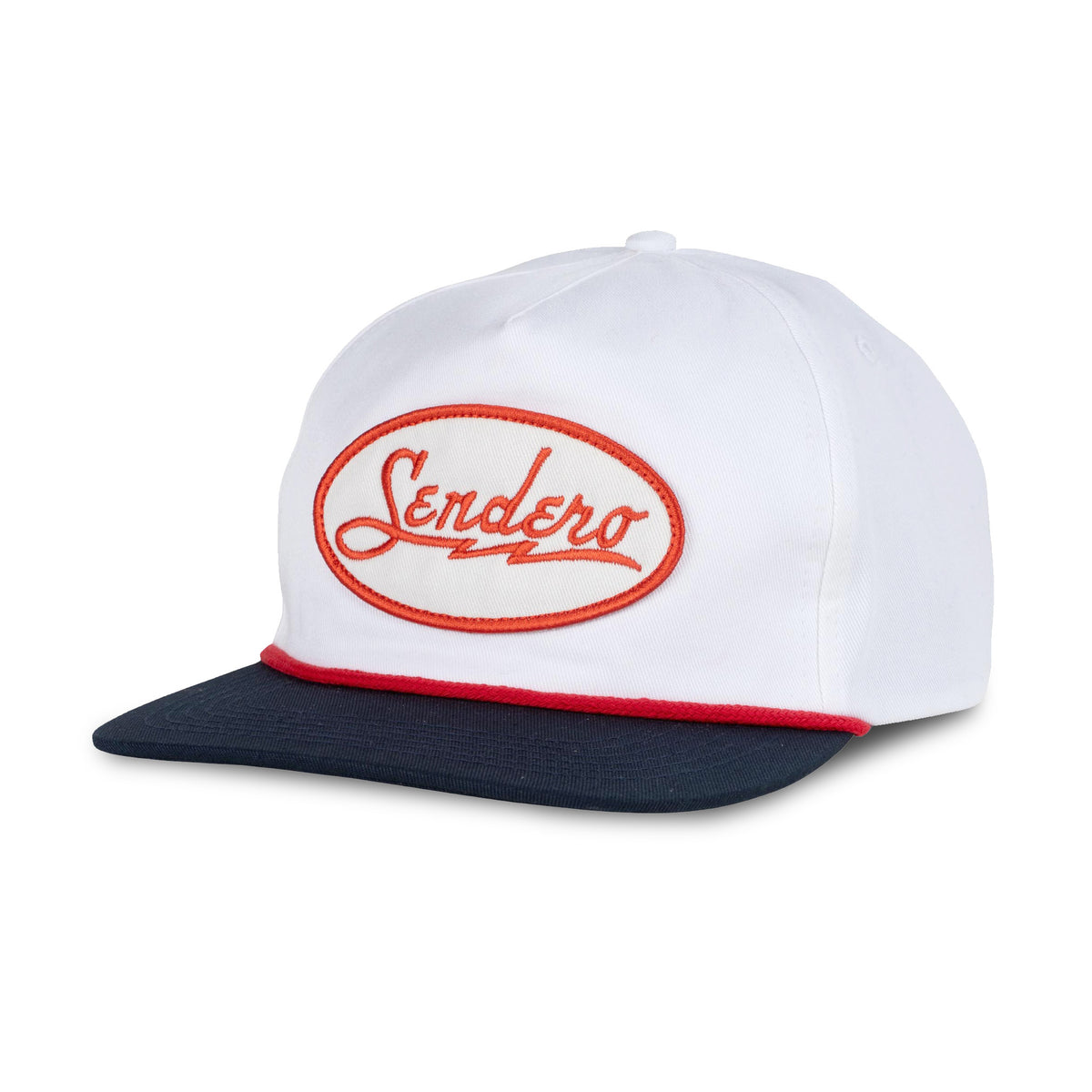 Static Hat - White/Navy