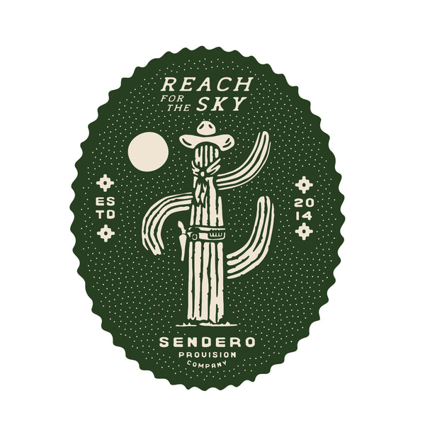 Reach For The Sky Sticker