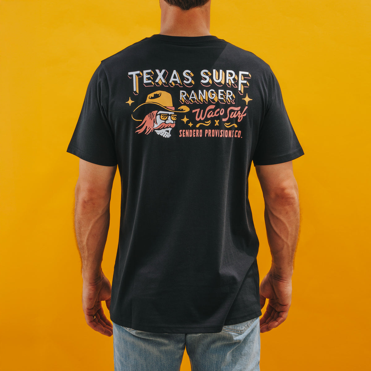 Sendero x Waco Surf Texas Surf Ranger T-Shirt