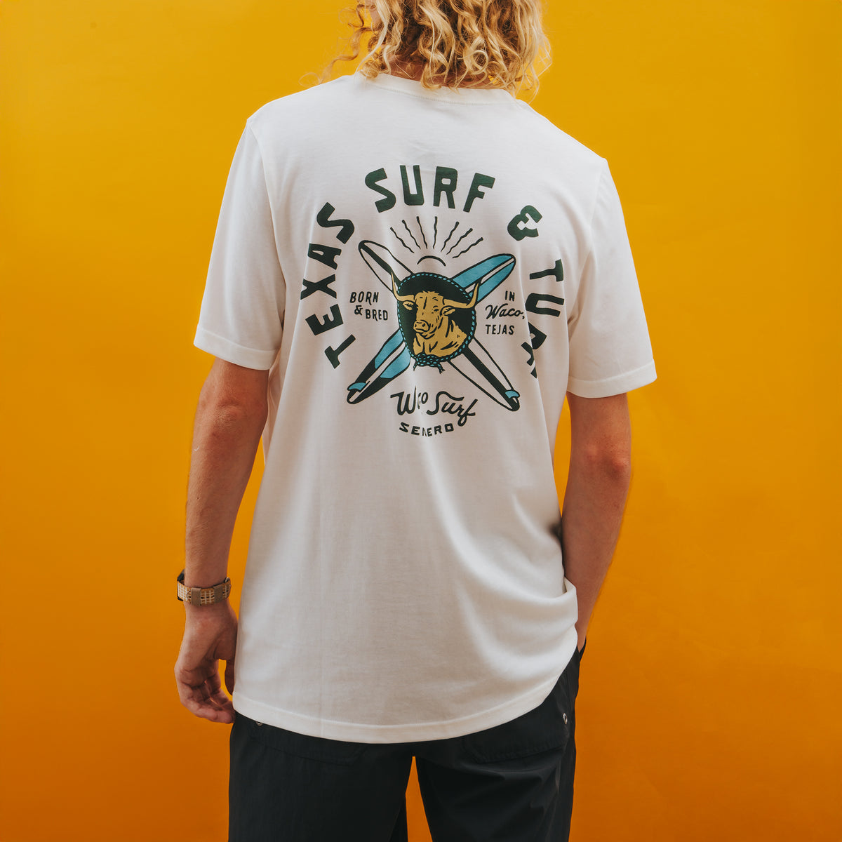 Sendero x Waco Surf Texas Surf and Surf T-Shirt