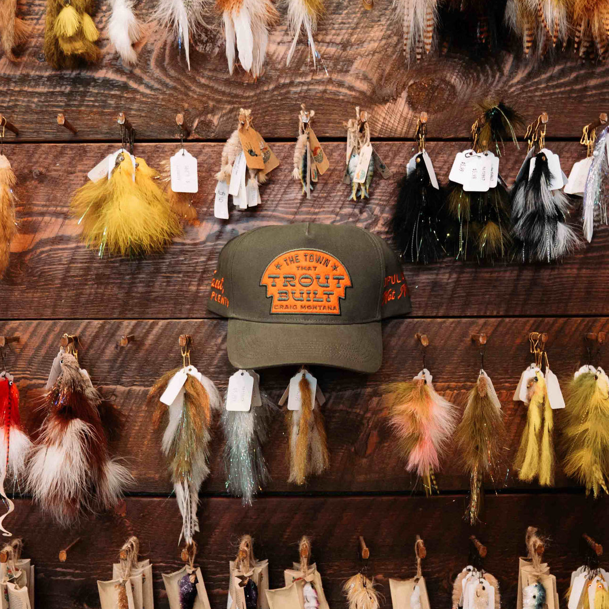 Trout Built Hat - Green