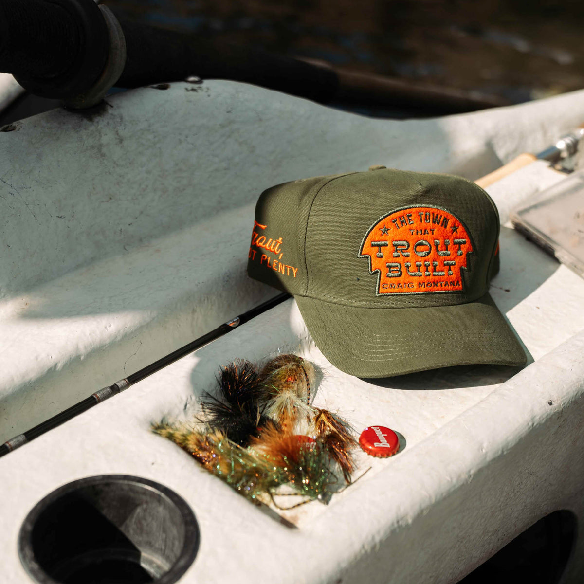 Trout Built Hat - Green