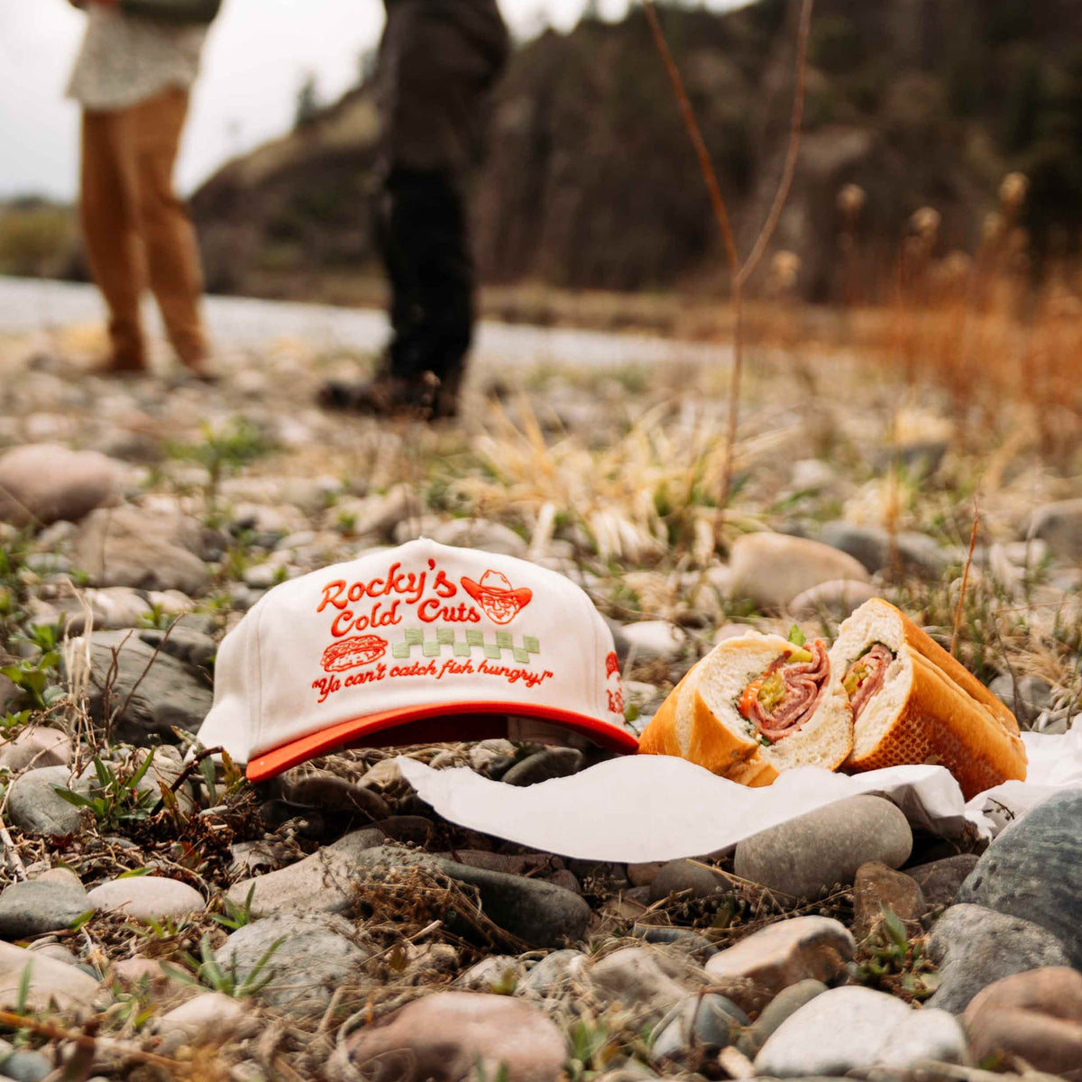 Rocky's Cold Cuts Hat - White/Red