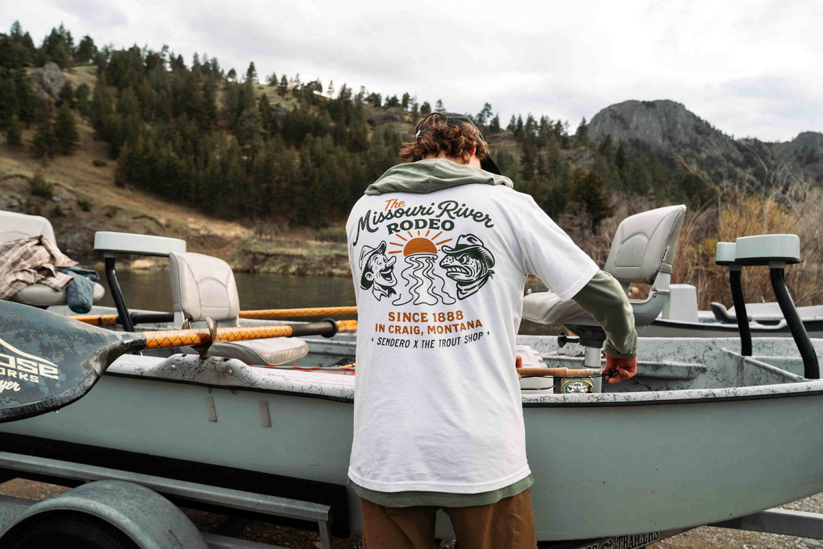 Missouri River Rodeo T-Shirt - Vintage White