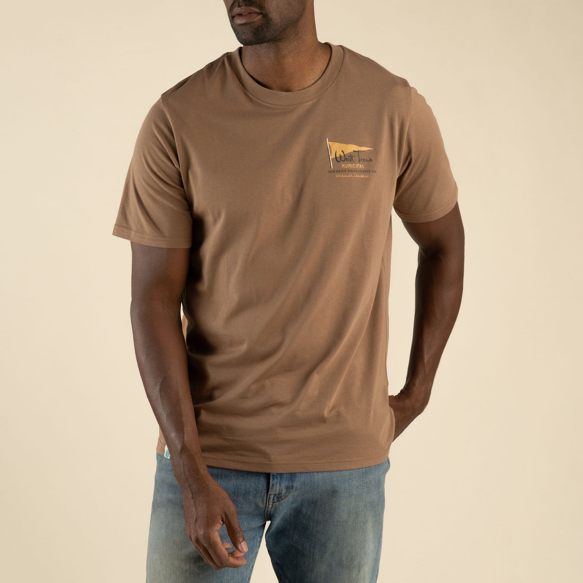 West Texas Municipal T-Shirt - Light Brown