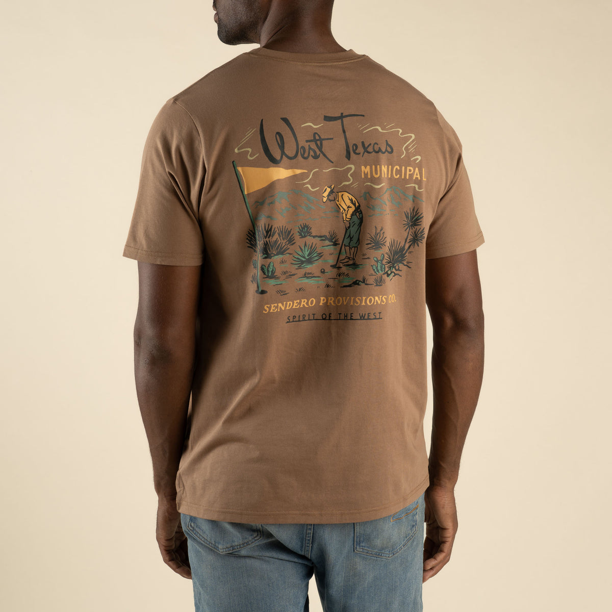 West Texas Municipal T-Shirt - Light Brown