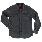 The Wyatt Pearl Snap Long Sleeve Solid Shirt