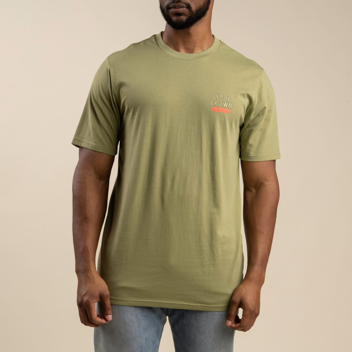 Leroy Brown T-Shirt - Sage