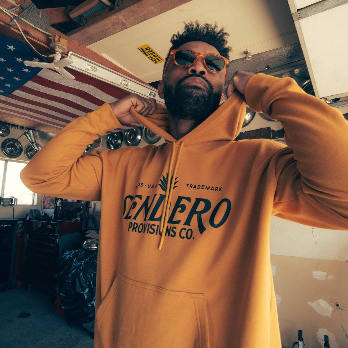 Logo Hoodie - Goldenrod