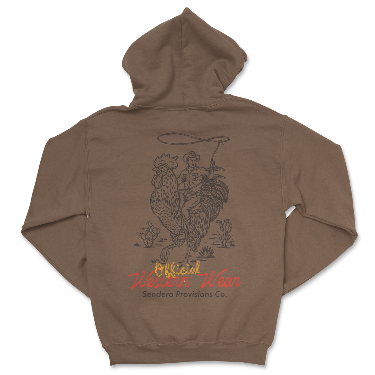 Official Western Hoodie - Light Brown