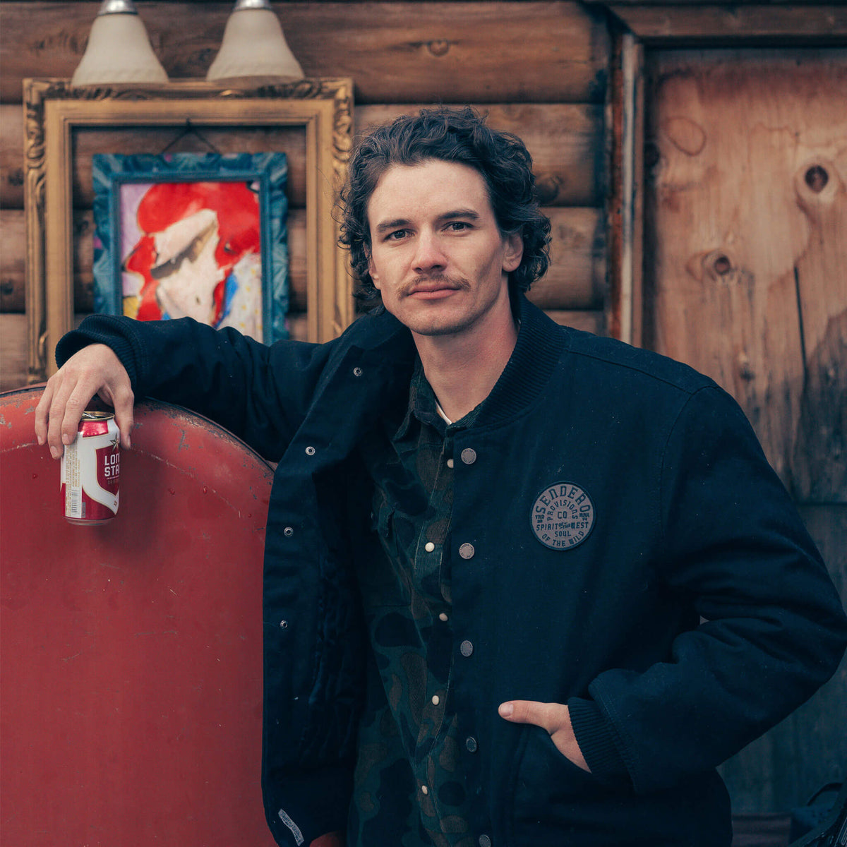 La Tierra Men's Work Jacket - Vintage Black