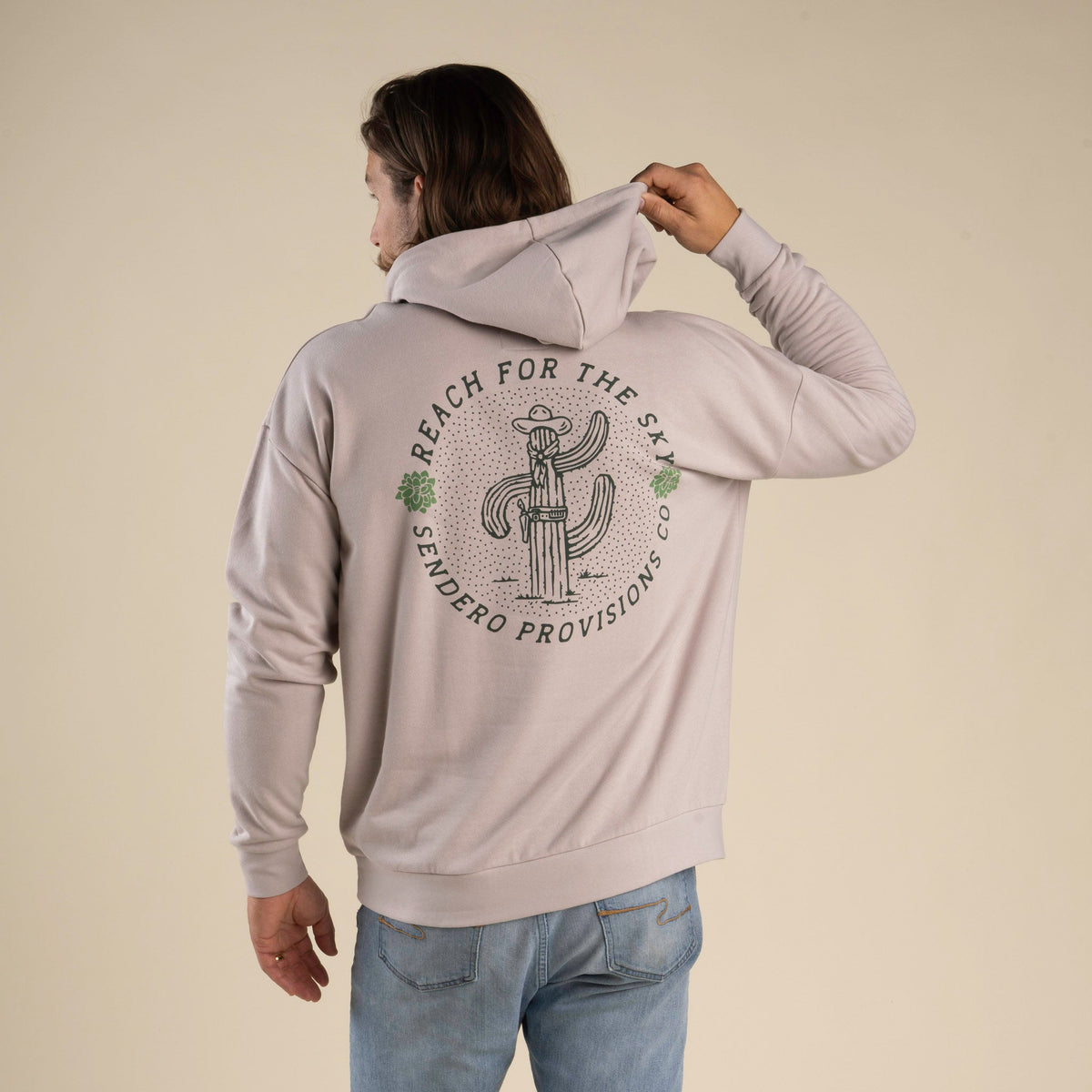 Reach for the Sky Hoodie - Sand