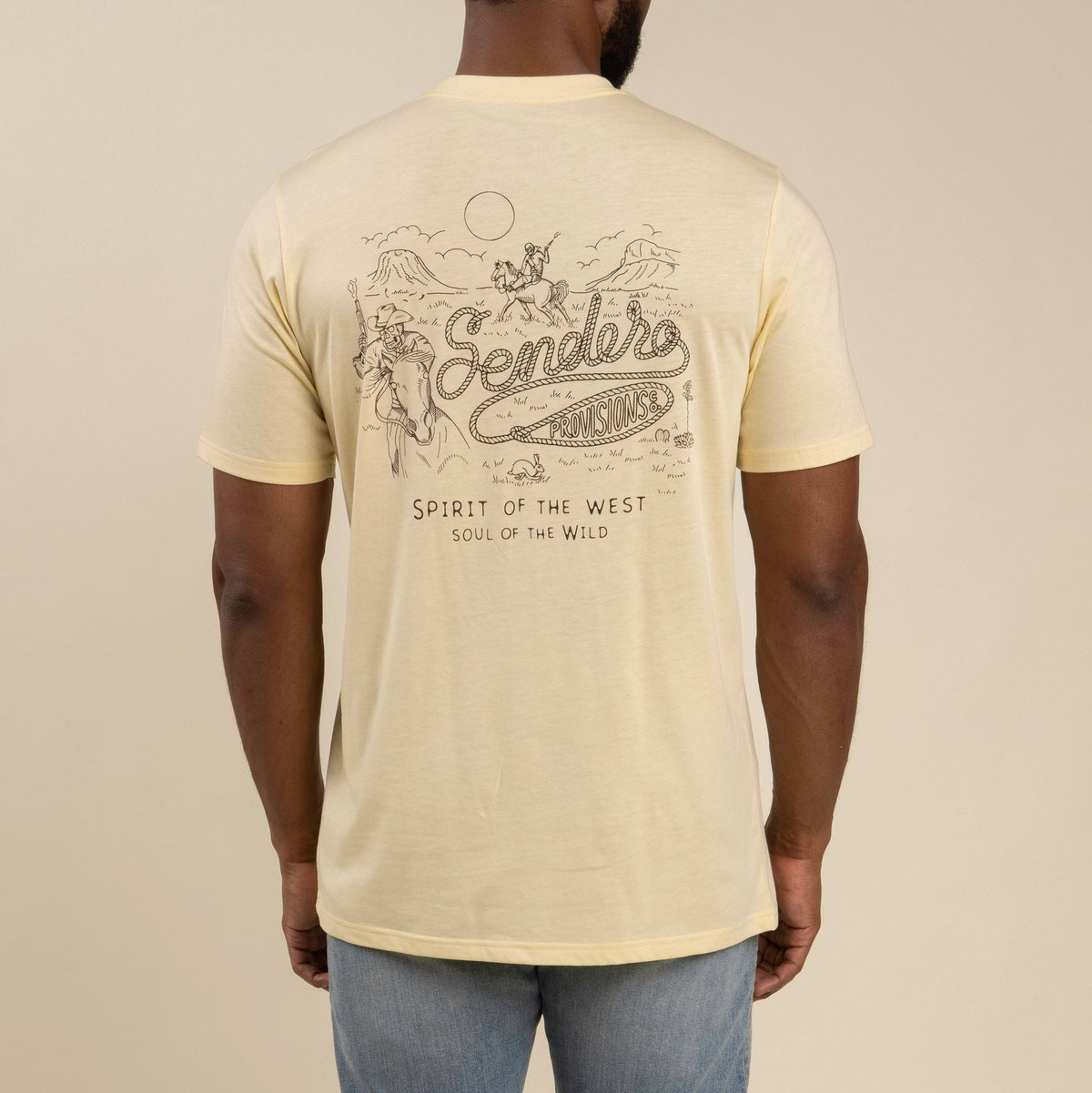 Skeleton Riders T-Shirt - Cream