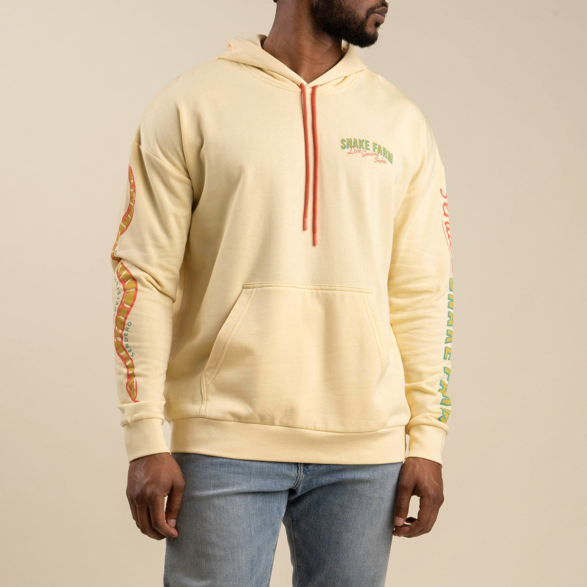 Snake Farm Hoodie - Cream