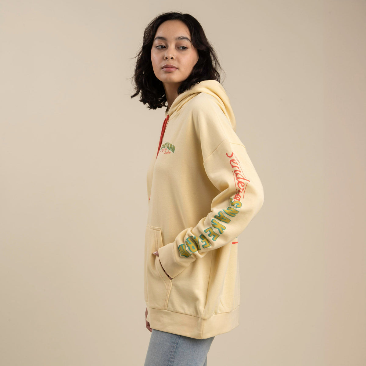 Snake Farm Hoodie - Cream