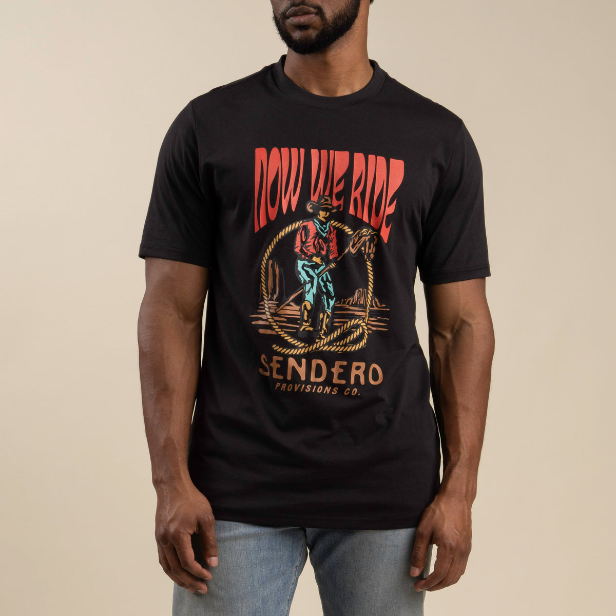 Stick Horse T-Shirt - Black