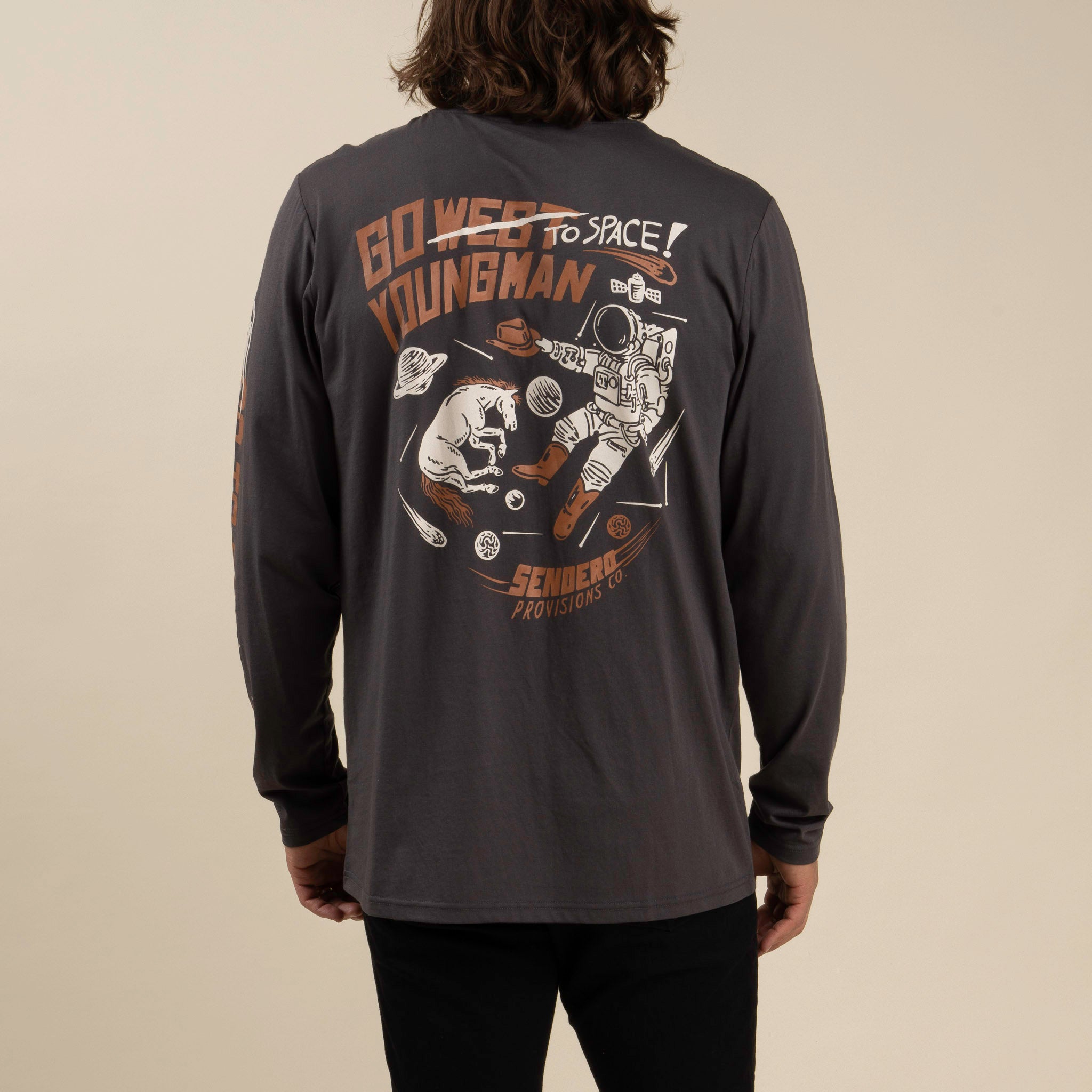 To Space Long Sleeve T-Shirt