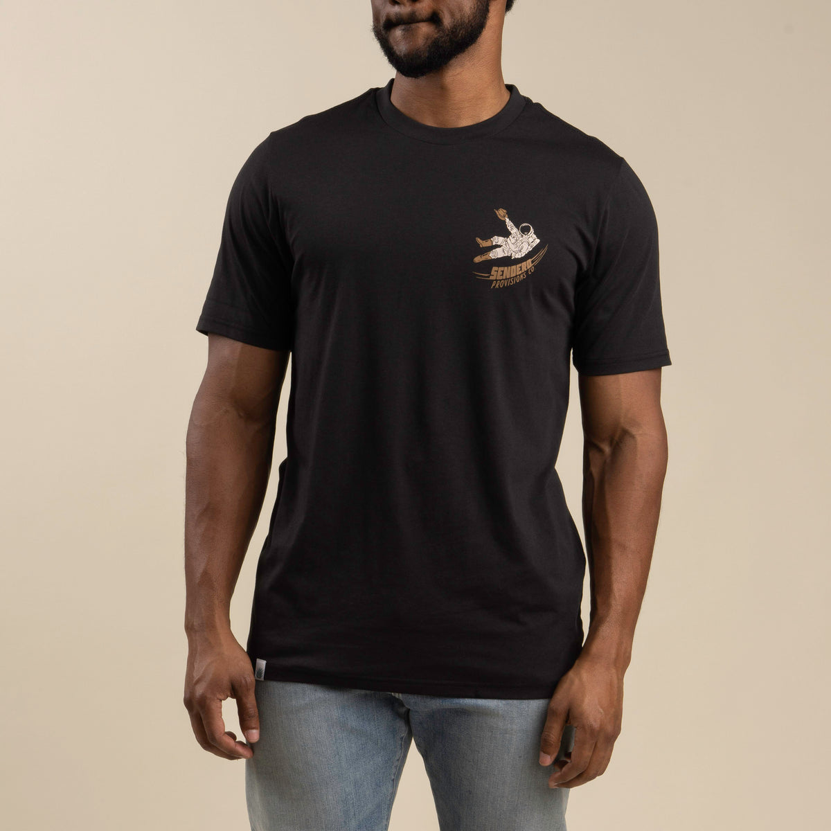 To Space T-Shirt - Black