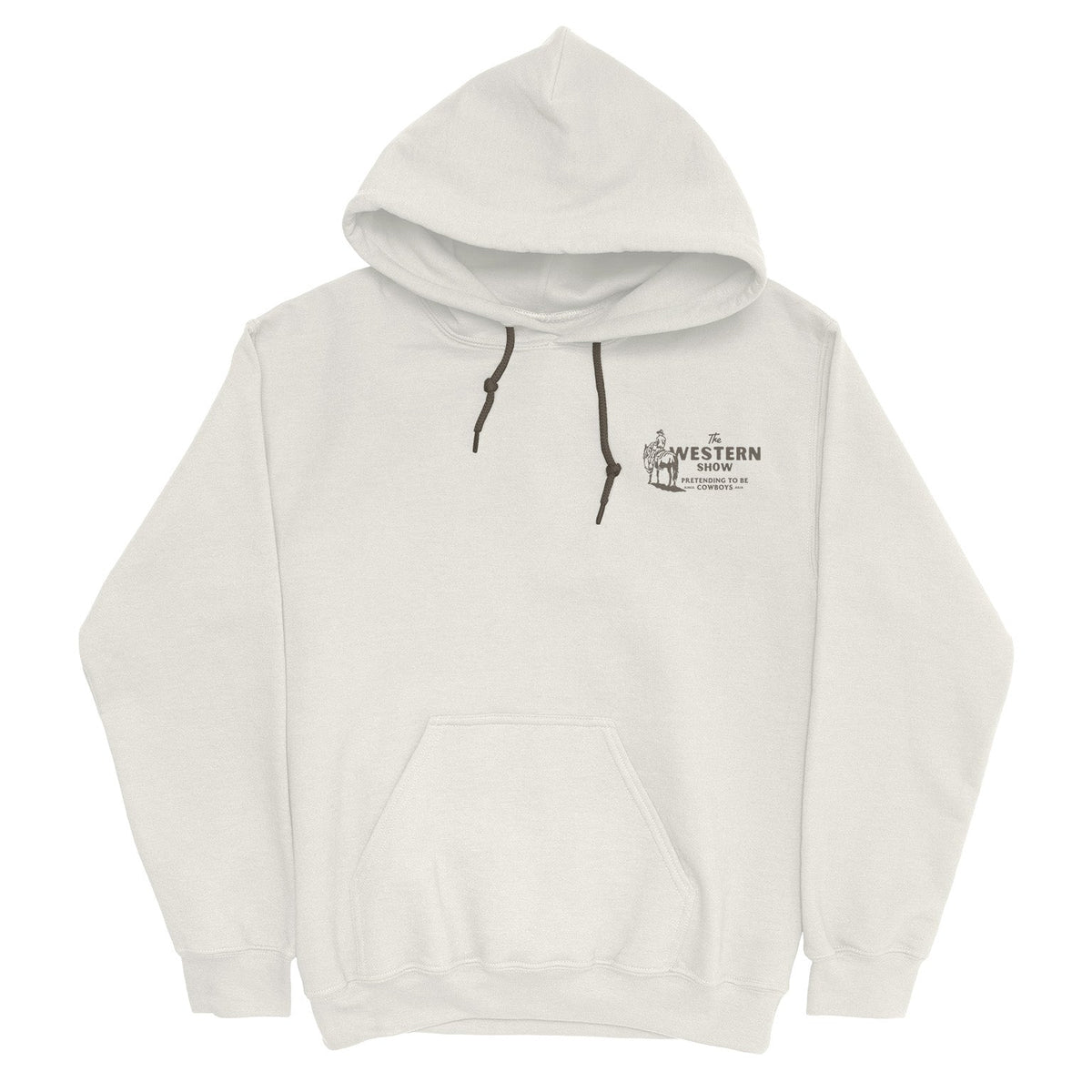Western Show Hoodie - Vintage White