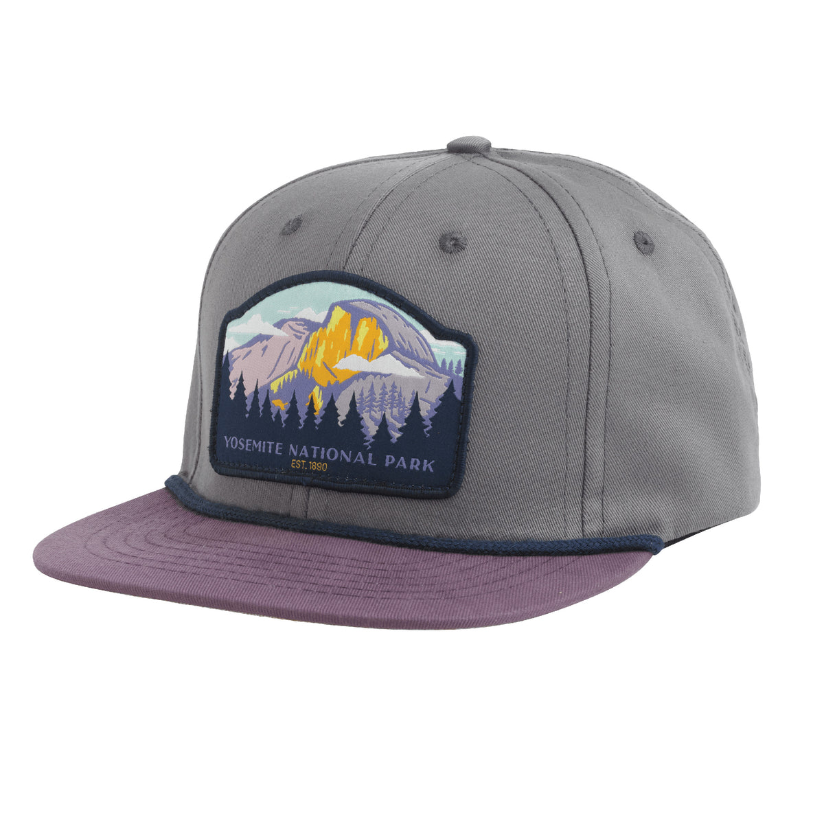 Yosemite National Park Hat - Gray/Lilac