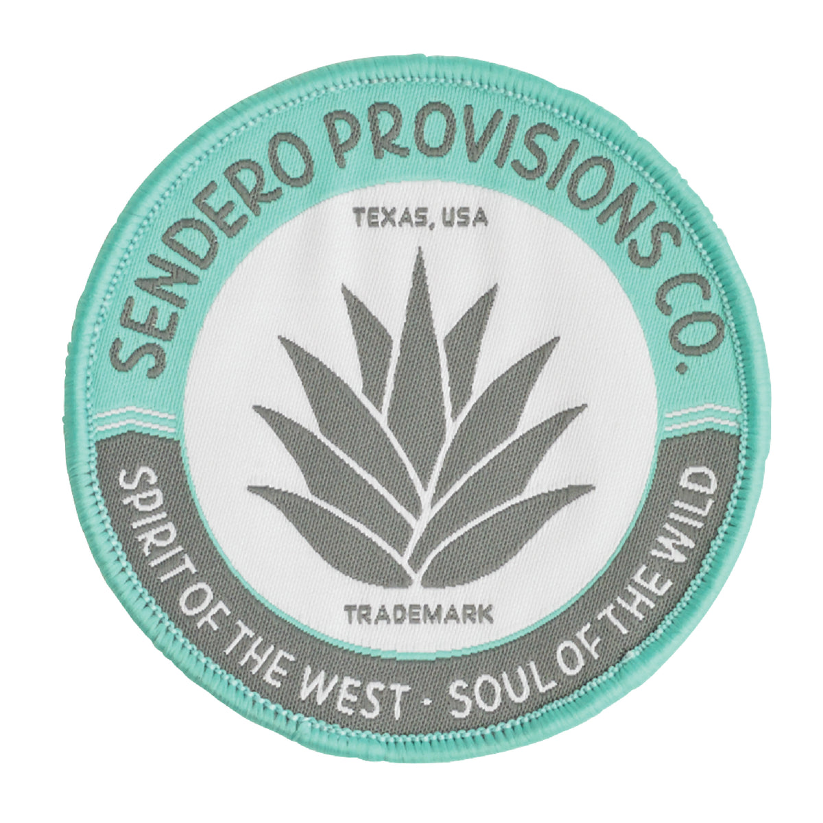 Agave Badge Patch - Green