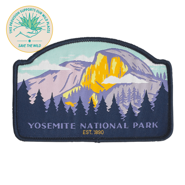 Yosemite National Park Embroidered Patch — Iron On – Paddy's Patches
